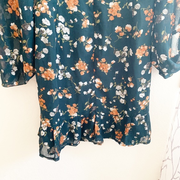 Princess Polly Teal Meral Mini Dress 6 - Picture 11 of 15